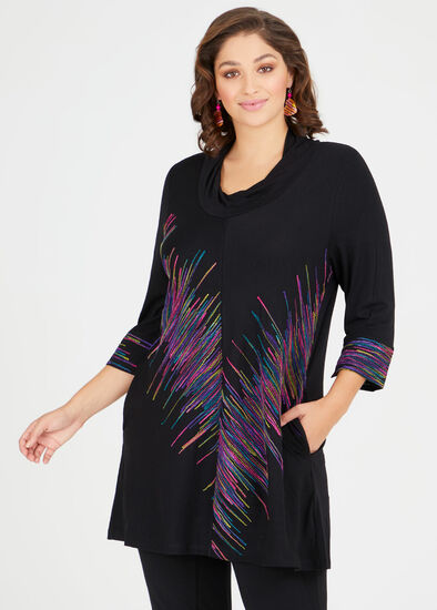 Plus Size Galleria Natural Tunic