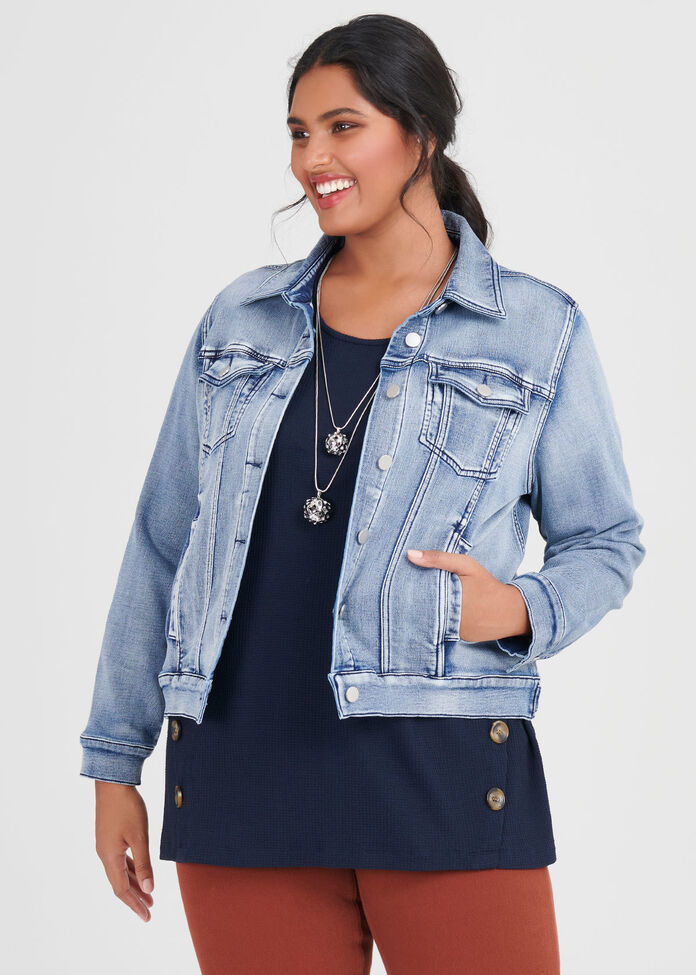 Classic Denim Best Friend Jacket, , hi-res