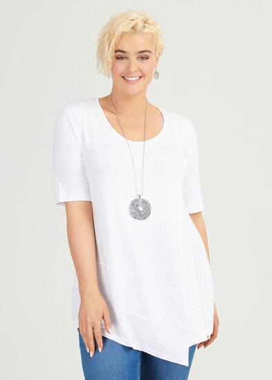 Plus Size Bamboo Contempo Top