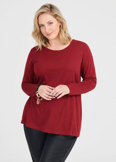 Plus Size Wool Bamboo Top