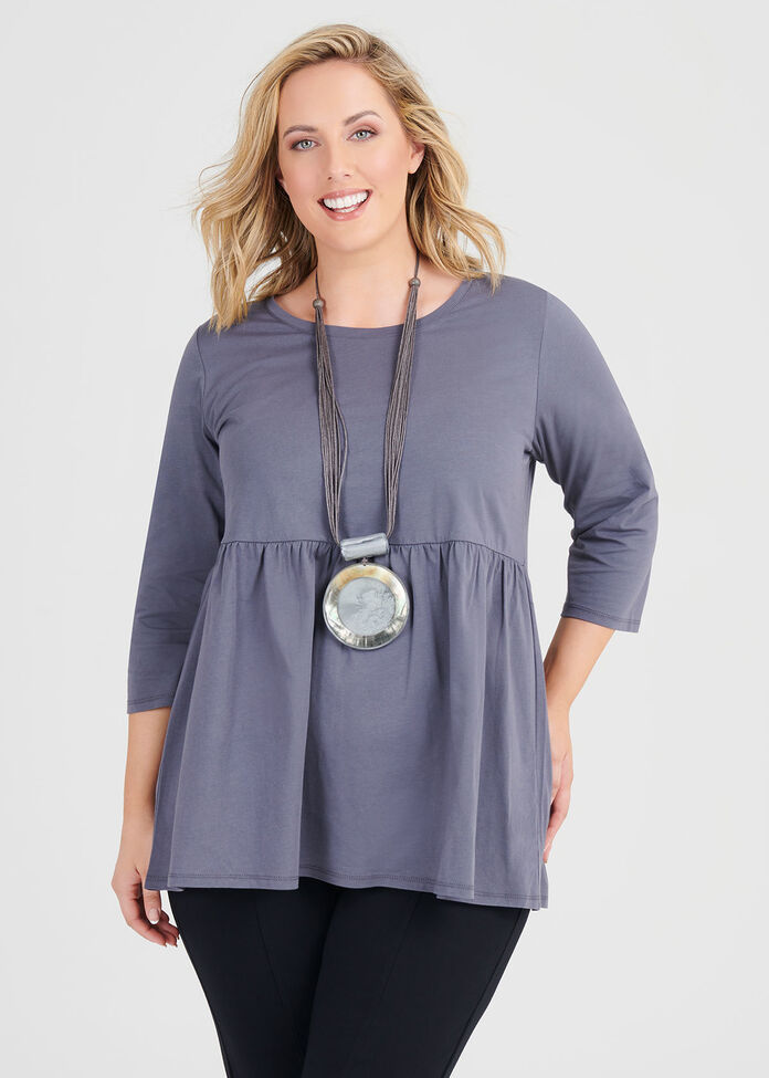 Organic Tiered Top, , hi-res