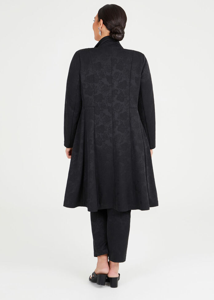 Bacarra Jacquard Opera Coat, , hi-res