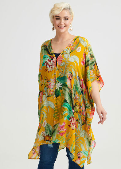 Plus Size On Safari Kimono