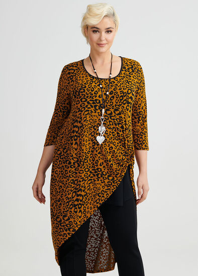 Plus Size Wild Side Top