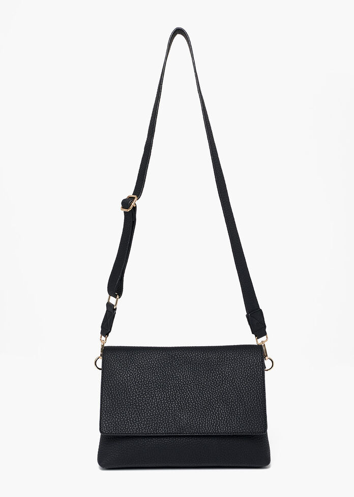 Bonnie Black Crossbody Bag, , hi-res