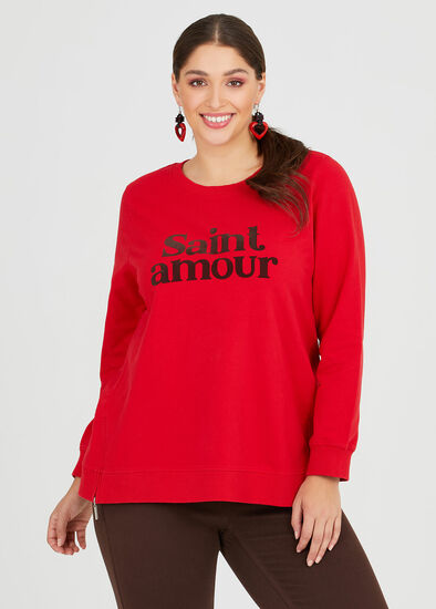 Plus Size Organic Saint Amour Sweat