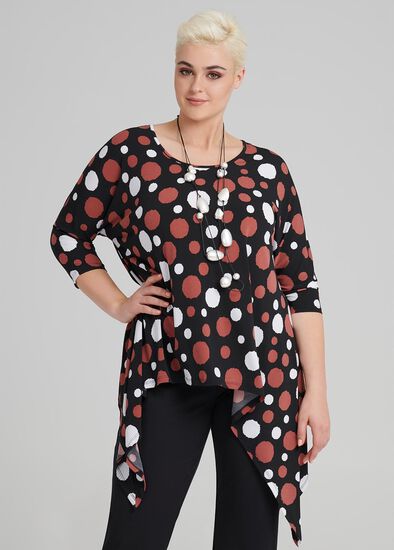 Plus Size Solar Spot Top