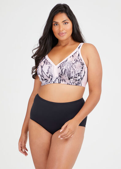 Plus Size Wirefree Cooling Lounge Bra