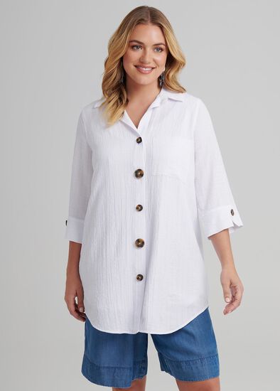 Plus Size Sea Breeze Shirt