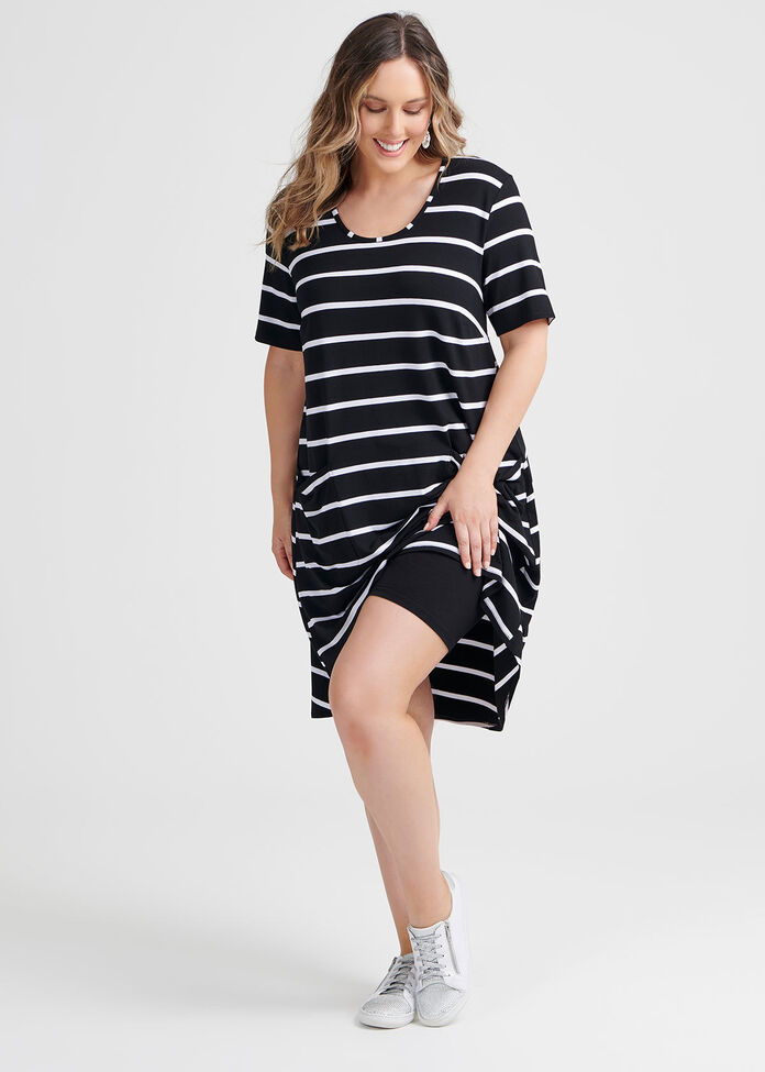 Beaucoup Stripe Dress, , hi-res