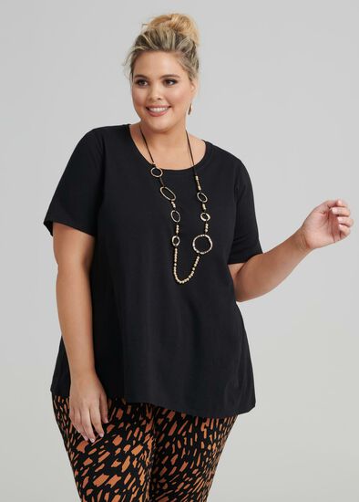 Plus Size Organic Swing Tee