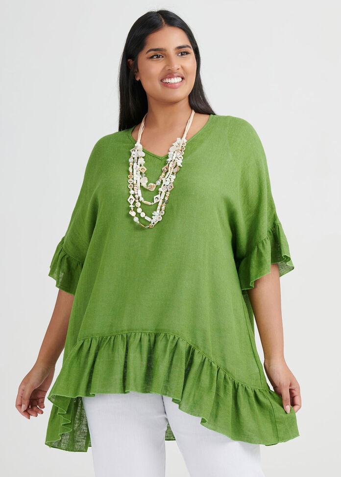 Linen San Marino Tunic, , hi-res