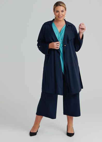 Plus Size Citizen Trench