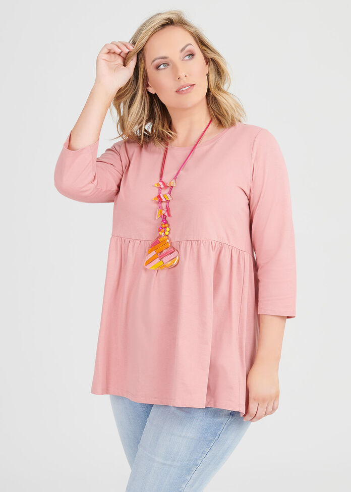 Organic Tiered Top, , hi-res