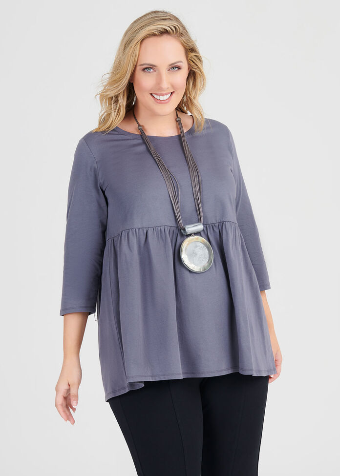 Organic Tiered Top, , hi-res