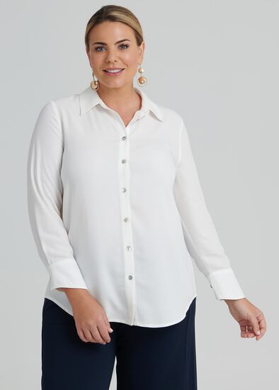 Plus Size Diane Long Sleeve Shirt