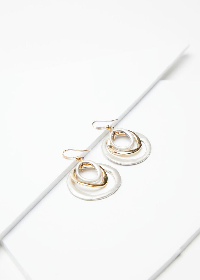 Multi Ring Earrings, , hi-res