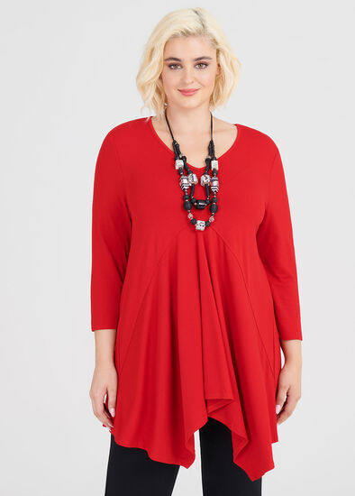 Plus Size Marilyn Natural Top