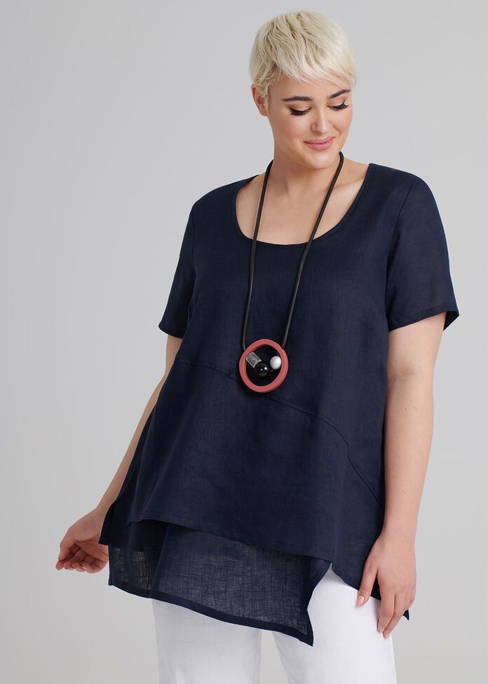 Sonoma Linen Tunic, , hi-res