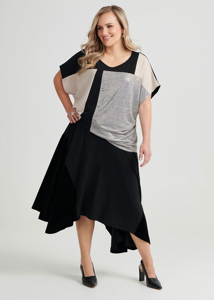 Alice Spliced Shell Top, , hi-res