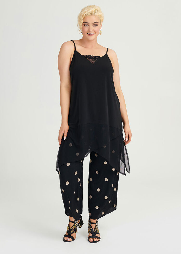 Shine On Viscose Pant, , hi-res