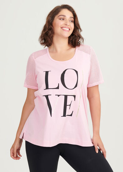 Plus Size Organic Love Active Top