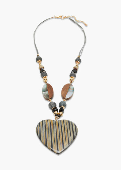 Tribal Heart Necklace