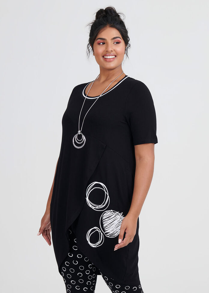 Take Me Away Spot Tunic, , hi-res