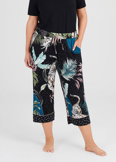 Plus Size Bamboo Jungle Pj Pant