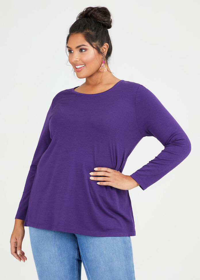 Wool Bamboo Top, , hi-res