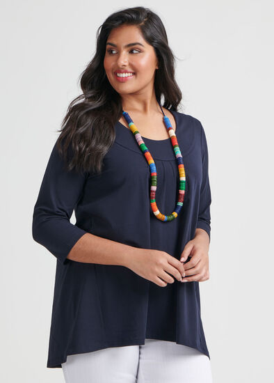 Plus Size Sophia Cotton Top