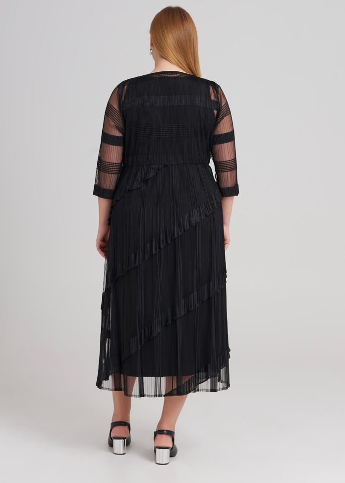 Hazine Pleated Dress, , hi-res