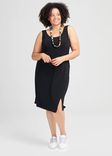 Plus Size Luna Easy Angle Slip Dress