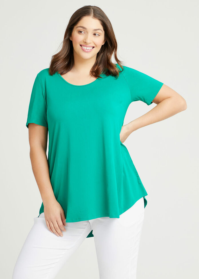 Bamboo Base S/slv Top, , hi-res