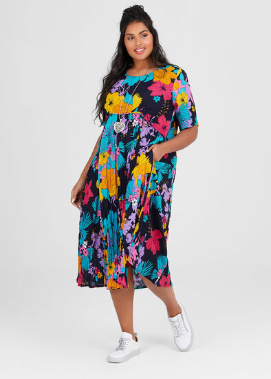 Plus Size Cotton Florissimo Dress