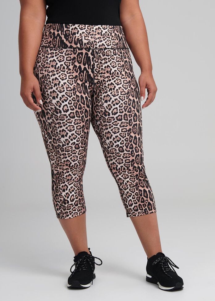 Leopard Active Legging, , hi-res