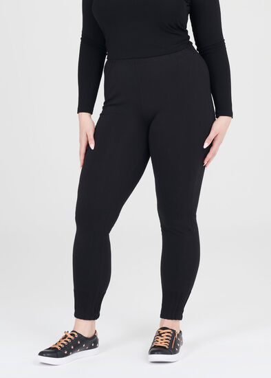 Plus Size Organic Pintuck Legging