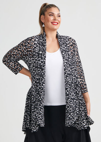 Plus Size Leeshay Cardi