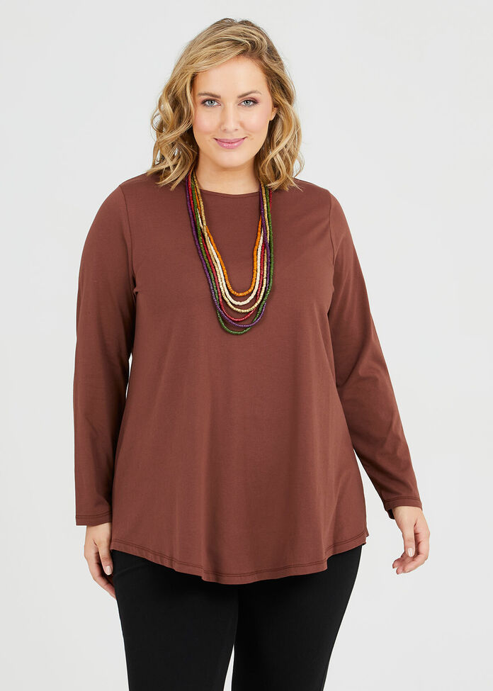 Organic Long Sleeve Top, , hi-res