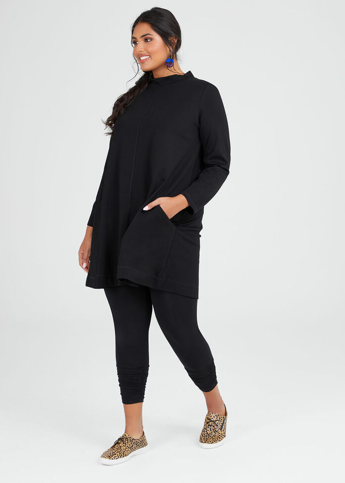 Bamboo Ponte Tunic, , hi-res