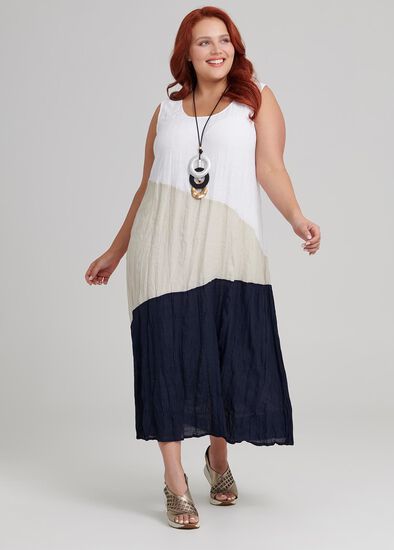 Plus Size Helen Mix Dress