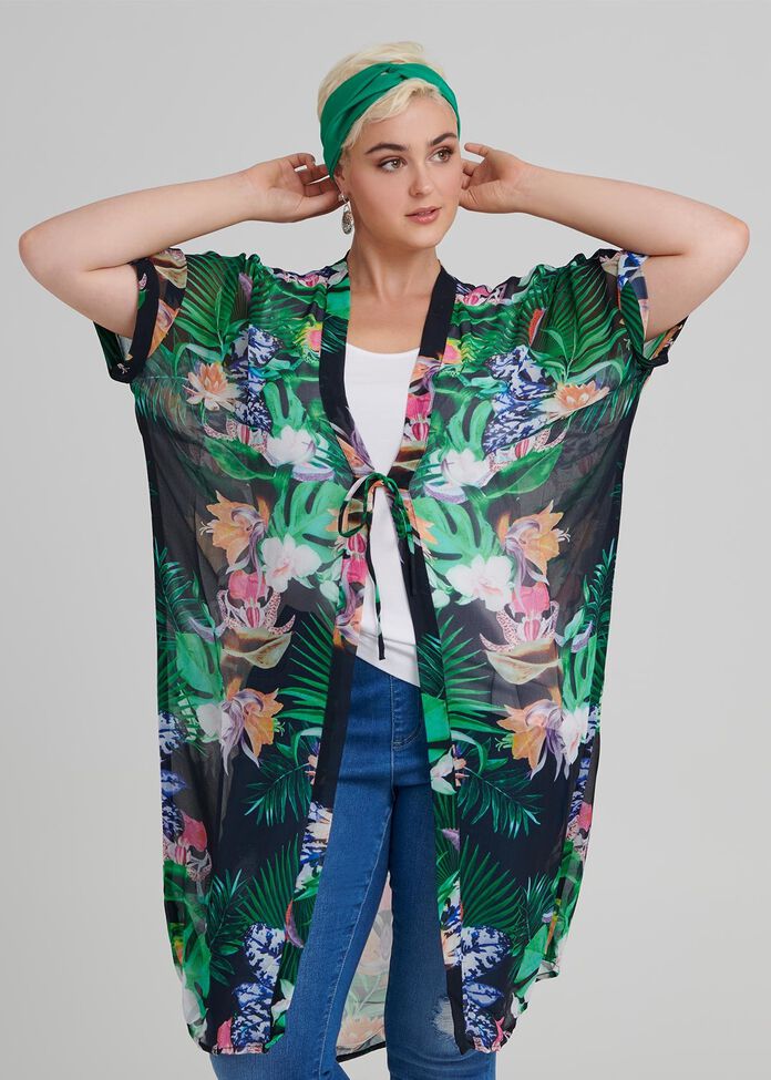 Garden Of Eden Kimono, , hi-res