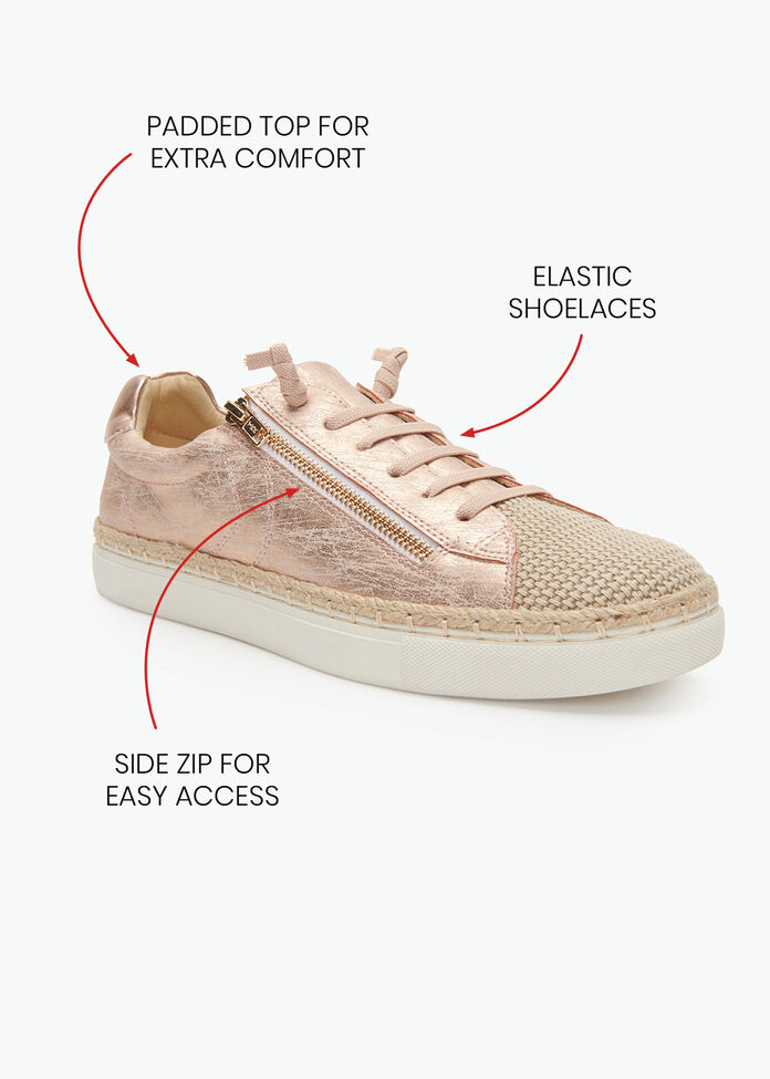 Ellie Rope Trim Sneaker, , hi-res