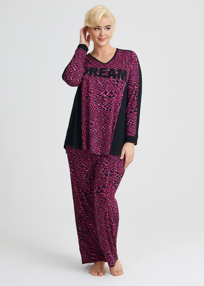 Animal Bamboo Pj Pant, , hi-res