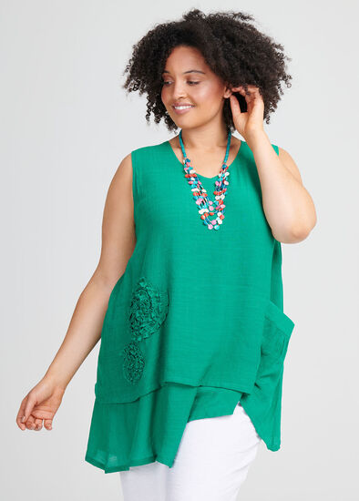 Plus Size Precious Swirl Tunic