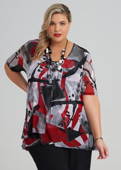 Plus Size Chaos Tunic