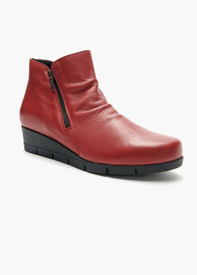 Emilia Ruched Ankle Boot