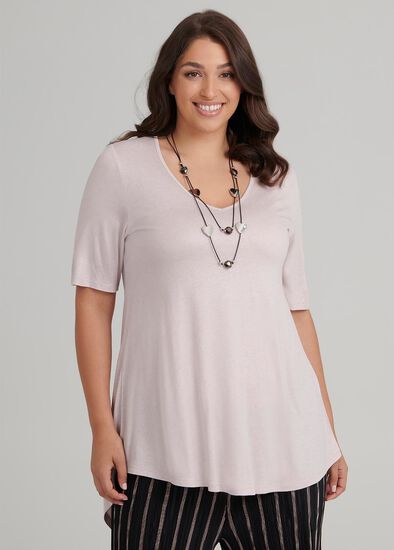 Plus Size Glisten Tunic