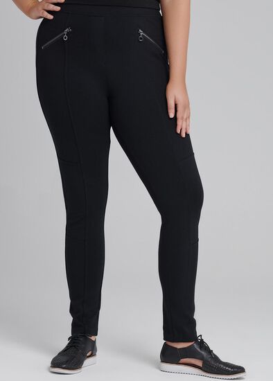 Plus Size Tall Coco Luxe Zip Legging