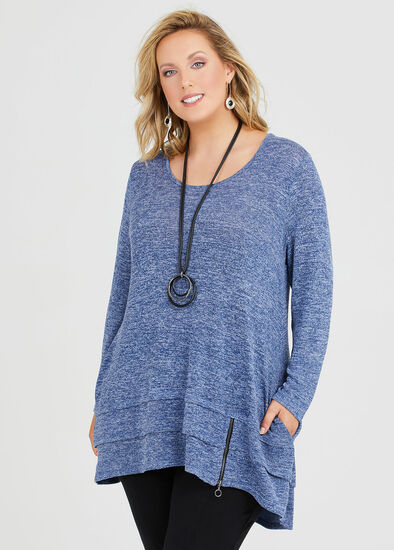 Plus Size Snowscape Top